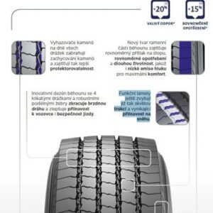 PIRELLI 355/55 R 22,5 R02 PROFUEL STEER 162K 3PMSF 4169600