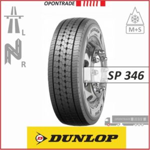 DUNLOP 285/70 R 19,5 SP346 146L TL 3PMSF 596412